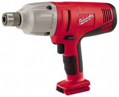 Milwaukee Tool - 7/16" Drive 28 Volt T-Handle Cordless Impact Wrench & Ratchet - 0 to 1,450 RPM, 0 to 2,450 BPM, 325 Ft/Lb Torque, Lithium-Ion Batteries Not Included - Americas Industrial Supply