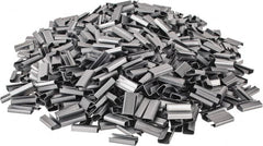 Made in USA - 1/2 Inch Wide, Metal Open Seal - 1,000 Piece - Americas Industrial Supply