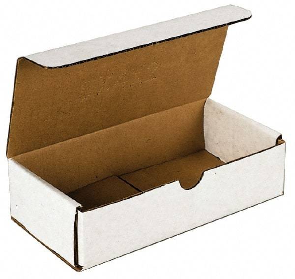 Made in USA - 6" Wide x 6" Long x 3" High Crush Proof Mailers - Oyster White, 200 Lb Capacity - Americas Industrial Supply