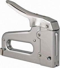 Arrow - Manual Staple Gun - 1/4, 3/8, 1/2, 9/16" Staples, 85 Lb Capacity - Americas Industrial Supply