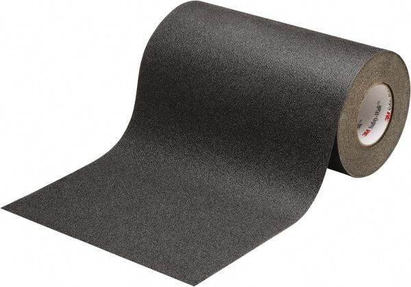 3M - Black Solid Color Anti-Slip Vinyl Tape - 24" Wide x 60' Long, Heavy/High Traffic - Americas Industrial Supply