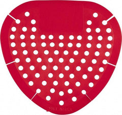 Fresh Products - Vinyl Urinal Screen - Red, Cherry Scent - Americas Industrial Supply