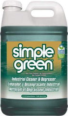 Simple Green - 2.5 Gal Bottle Cleaner/Degreaser - Liquid, Biodegradable, Concentrated, Unscented - Americas Industrial Supply