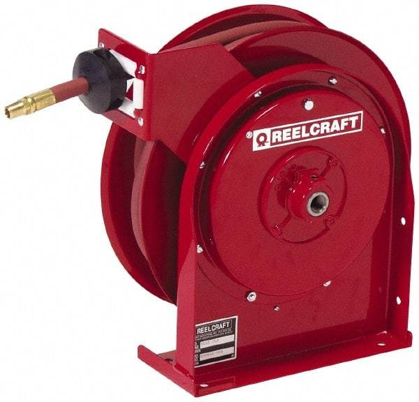 Reelcraft - 25' Spring Retractable Hose Reel - 300 psi, Hose Included - Americas Industrial Supply