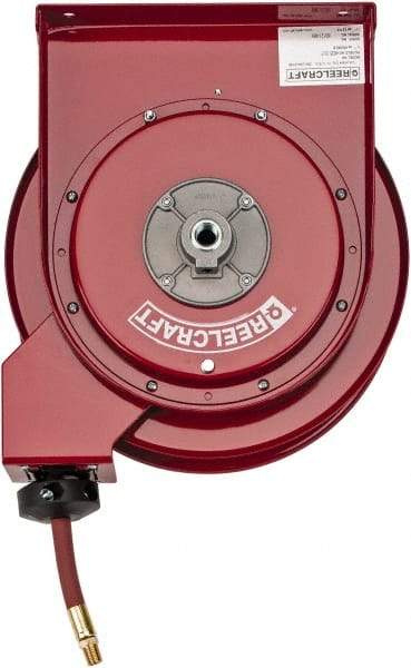 Reelcraft - 25' Spring Retractable Hose Reel - 300 psi, Hose Included - Americas Industrial Supply