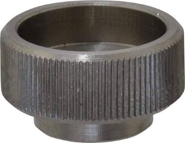 KIPP - 30mm Head, Knurled (Open Face) Knob - Tapped, Stainless Steel - Americas Industrial Supply