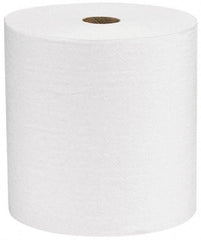 Kimberly-Clark Professional - Hard Roll of 1 Ply White Paper Towels - 8" Wide, 600' Roll Length - Americas Industrial Supply