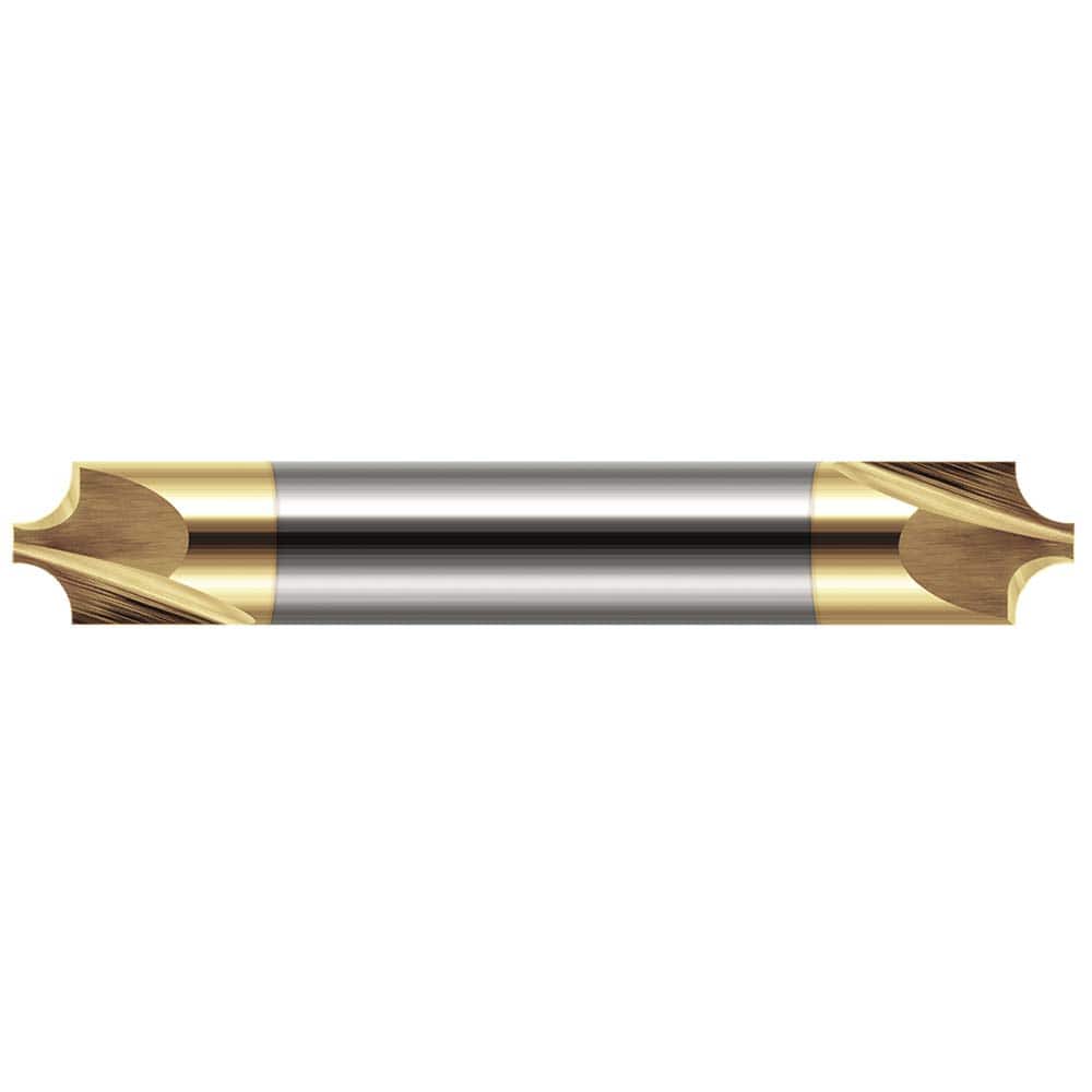 Harvey Tool - 0.2mm Radius, 1/8" Diam, 2 Flute Solid Carbide Corner Rounding End Mill - Exact Industrial Supply
