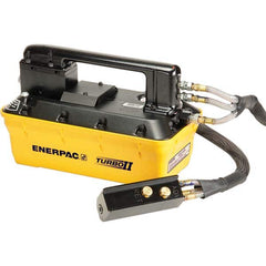 Enerpac - Power Hydraulic Pumps & Jacks Type: Air-Hydraulic Pressure Rating (psi): 10000 - Americas Industrial Supply