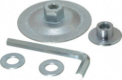 Norton - Grinding Wheel Adapter Kit - 1/16 to 1/4" Wheel Width, Right Handed - Americas Industrial Supply