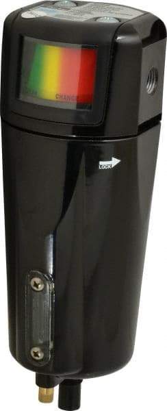 Parker - 63 CFM Oil, Dust, Water, Particulate Filter - 1/4" NPT, 250 psi, Auto Drain - Americas Industrial Supply