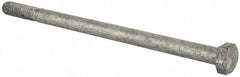 Value Collection - 5/16-18 Thread, 5-1/2" Length Under Head, Steel Hex Head Bolt - Hot Dipped Galvanized Coated, UNC Thread, ASTM A307, Grade 2 - Americas Industrial Supply