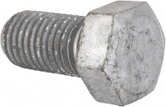 Value Collection - 3/4-10 Thread, 1-1/2" Length Under Head, Steel Hex Head Bolt - Hot Dipped Galvanized Coated, UNC Thread, ASTM A307, Grade 2 - Americas Industrial Supply