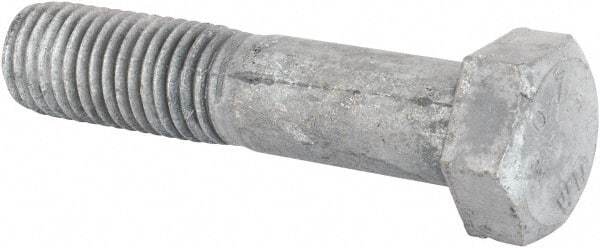 Value Collection - 3/4-10 Thread, 3-1/2" Length Under Head, Steel Hex Head Bolt - Hot Dipped Galvanized Coated, UNC Thread, ASTM A307, Grade 2 - Americas Industrial Supply