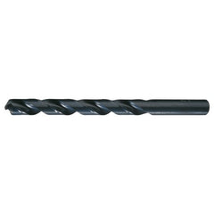 27/64 RHS / RHC HSS 118 Degree Split Point Split Point Drill - Steam Oxide - Exact Industrial Supply
