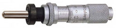 Mitutoyo - 13mm, 0.5118 Inch Thimble, 0.1969 Inch Diameter x 17.5mm Long Spindle, Mechanical Micrometer Head - Americas Industrial Supply