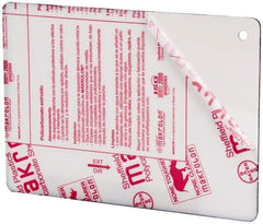 Loc-Line - 12 Inch Long x 8-1/2 Inch Wide x 1/8 Inch High/Thick Polycarbonate Replacement Shield - For Use With 60527 - Shield Kit - Americas Industrial Supply