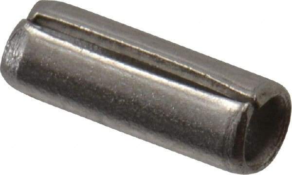 Value Collection - 1/16" Diam x 3/16" Long Slotted Spring Pin - Grade 18-8 Stainless Steel - Americas Industrial Supply