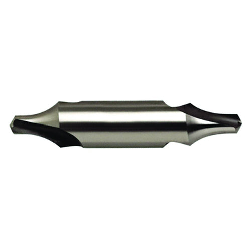 #14 × 54 mm OAL 60 Degree HSS Center Drill Form B Bright - Americas Industrial Supply