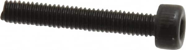 Value Collection - M2.5x0.45 Metric Coarse Hex Socket Drive, Socket Cap Screw - Grade 12.9 Alloy Steel, Black Oxide Finish, Fully Threaded, 16mm Length Under Head - Americas Industrial Supply