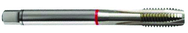 M12x1.75 6H 3-Flute Cobalt Red Ring Spiral Point Plug Tap-Bright - Americas Industrial Supply