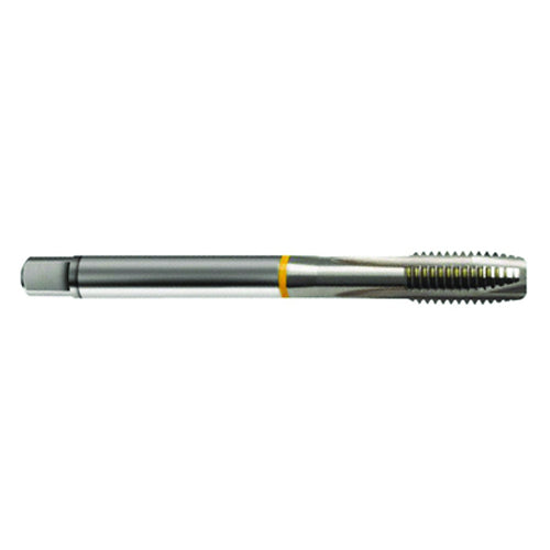 M8 × 1.25 3FL 6H Cobalt Spiral Point Plug Yellow Ring Tap-Bright FORM-B DIN 376 - Americas Industrial Supply