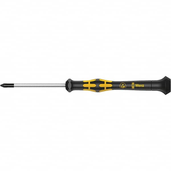 Wera - Phillips Screwdrivers Tool Type: Electronic/Electrostatic Handle Style/Material: Ergonomic - Americas Industrial Supply