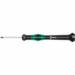 Wera - M Point, 40mm Blade Length Microstix Screwdriver - 137mm OAL - Americas Industrial Supply