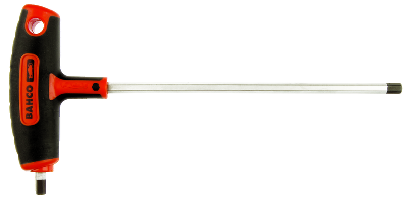 3/8" w/Comfort Grip - T-Handle Screwdrive Hex - Americas Industrial Supply