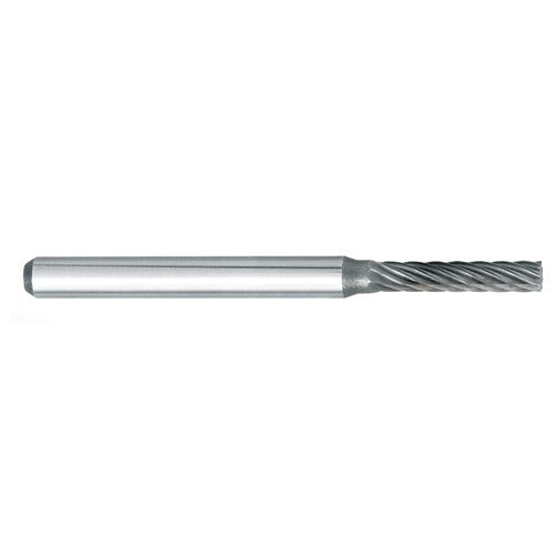 ‎SC-42 -1/8 × 9/16 LOC × 1/8 Shank × 1-1/2 OAL Cylindrical Ball Nose Carbide Medium Right Hand Spiral Burr - Americas Industrial Supply