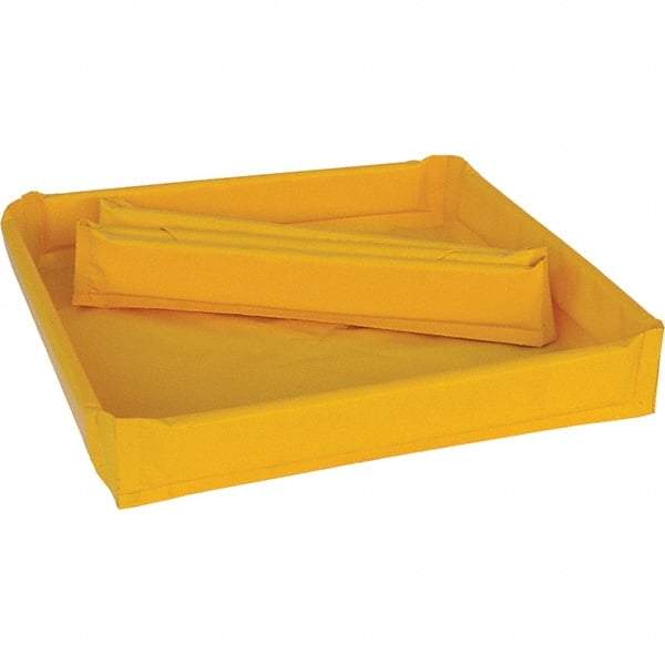 Brady SPC Sorbents - Collapsible Berms & Pools   Type: Containment Berm, Mini-Foam Wall    Sump Capacity (Gal.): 20.00 - Americas Industrial Supply