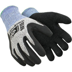 9000 Series HPPE Fiberglass Shell with Wrinkle Rubber Latex Palm Dip Size S