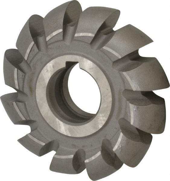 Value Collection - 7/16" Radius, 7/8" Circle Diam, 3-1/4" Cutter Diam, Arbor Connection, Convex Radius Cutter - High Speed Steel, Uncoated, 12 Teeth - Americas Industrial Supply