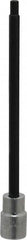 Proto - 3/8" Drive, 5mm Hex Bit Socket - 6-29/32" OAL, 5" Bit Length - Americas Industrial Supply