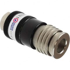 Coilhose Pneumatics - Pneumatic Hose Fittings & Couplings Type: Safety Coupler Thread Size: 1/4 - Americas Industrial Supply