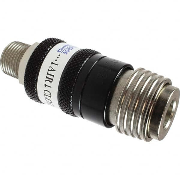 Coilhose Pneumatics - Pneumatic Hose Fittings & Couplings Type: Safety Coupler Thread Size: 3/8 - Americas Industrial Supply