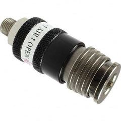 Coilhose Pneumatics - Pneumatic Hose Fittings & Couplings Type: Safety Coupler Thread Size: 1/4 - Americas Industrial Supply