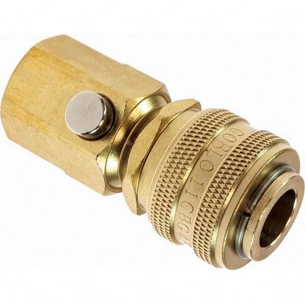 Coilhose Pneumatics - Pneumatic Hose Fittings & Couplings Type: Coupler Blow Gun Thread Size: 1/4 - Americas Industrial Supply