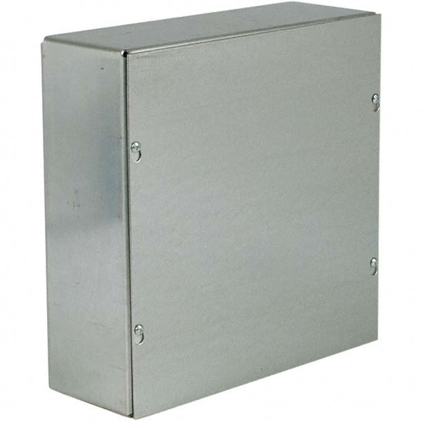 Wiegmann - NEMA 1 Steel Junction Box Enclosure with Screw Cover - Americas Industrial Supply