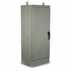 Wiegmann - NEMA 4 Steel Standard Enclosure with Cabinet Hinged Cover - Americas Industrial Supply