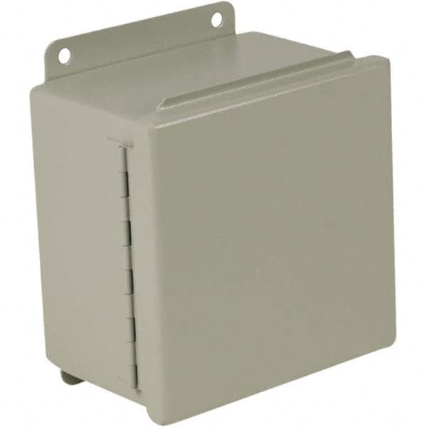 Wiegmann - NEMA 12 Steel Standard Enclosure with Continuous Hinge Cover - Americas Industrial Supply