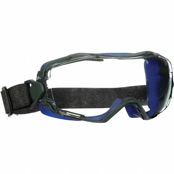 3M - Size L Clear Polycarbonate Anti-Fog Safety Goggles - Americas Industrial Supply