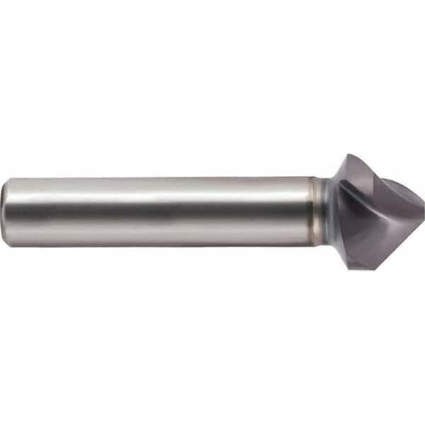 Guhring - 20.5mm Head Diam, 10mm Shank Diam, 3-Flute 90° Cobalt Countersink - Americas Industrial Supply