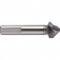 Guhring - 10mm Head Diam, 6mm Shank Diam, 3-Flute 90° Cobalt Countersink - Americas Industrial Supply