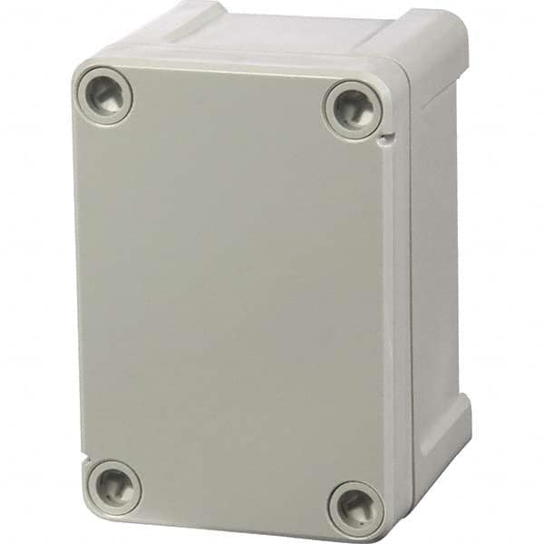 Fibox - NEMA 1, 4, 4X, 12 Polycarbonate Standard Enclosure with Screw Cover - Americas Industrial Supply