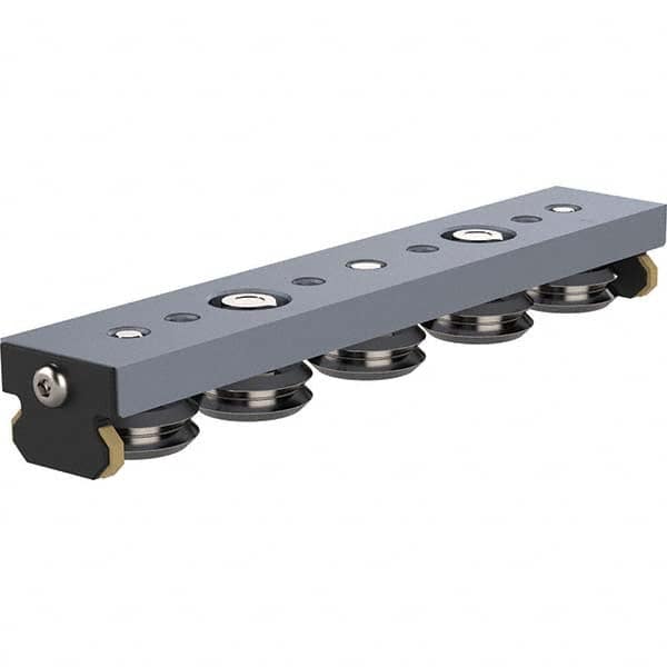 Bishop-Wisecarver - Roller Rail Systems Type: Track Roller Overall Length (mm): 224.1500 - Americas Industrial Supply