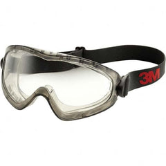 3M - Size Universal Clear Polycarbonate Anti-Fog Safety Goggles - Americas Industrial Supply