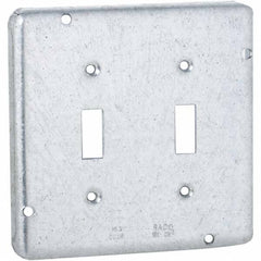 Hubbell-Raco - Steel Electrical Box Cover - Americas Industrial Supply