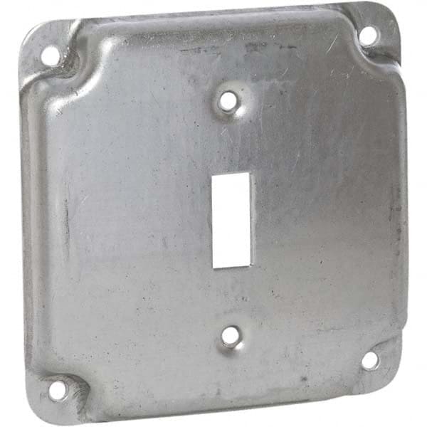 Hubbell-Raco - Steel Electrical Box Cover - Americas Industrial Supply