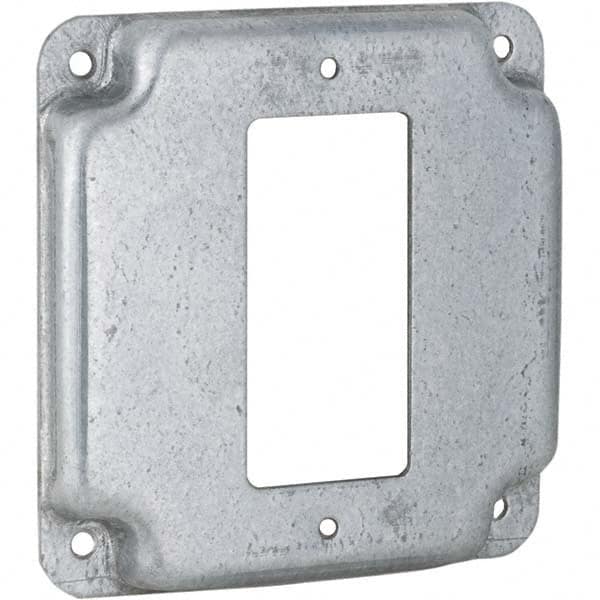 Hubbell-Raco - Steel Electrical Box Cover - Americas Industrial Supply